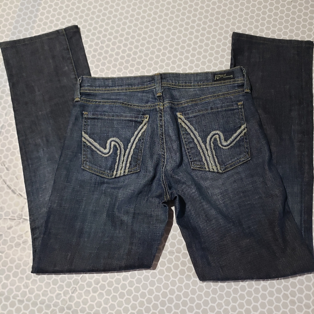 Citizens of Humanity Women's Straight Leg Dark Wash Jeans Size 27